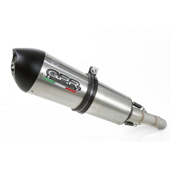 GPR SCARICO OMOLOGATO E CATALIZZATO CON RACCORDO SPECIFICO A.52.GPEIO APRILIA TUONO V4 R - STD - APRC 2011/14 GPE EVO INOX