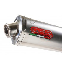 GPR SCARICO DI SCARICO OMOLOGATO CON RACCORDO A.19.TO APRILIA TUONO - RSV R 1000 2002/05 TITANIUM OVALE / OVAL