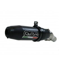 GPR SCARICO DI SCARICO OMOLOGATO CON RACCORDO BT.5.DENE BETA RR 125 ENDURO AC 4T DAL 2005/09 DEEPTONE NERO