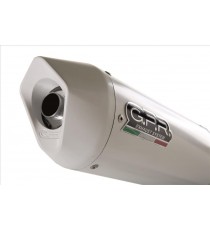 GPR SCARICO DI SCARICO OMOLOGATO CON RACCORDO CF.1.ALB CF MOTO 650 NK 2012 ALBUS CERAMIC