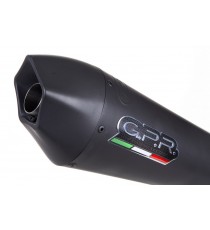 GPR SCARICO DI SCARICO OMOLOGATO CON RACCORDO CF.1.GPAN.BLT CF MOTO 650 NK 2012 GPE ANNIVERSARY BLACK TITANIUM