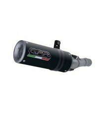 SCARICO GPR EXHAUST SYSTEM COMPATIBILE CON APRILIA RSV4 2009/14 TERMINALE OMOLOGATO CATALIZZATO E RACCORDO M3 BLACK TITANIUM 