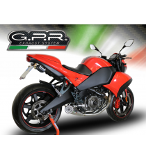 SCARICO GPR EXHAUST SYSTEM COMPATIBILE CON BUELL 1125 R - CR IMPIANTO SEMICOMPLETO SCARICO OMOLOGATO POWERCONE EVO