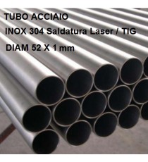 TUBO ACCIAO INOX 304